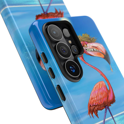 "Dirty Flamingo" Tough Phone Cases