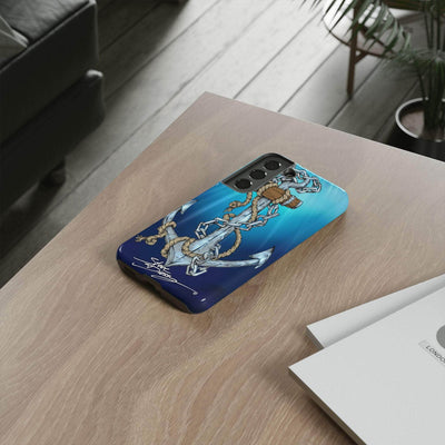 "Anchors Aweigh" Tough Phone Cases