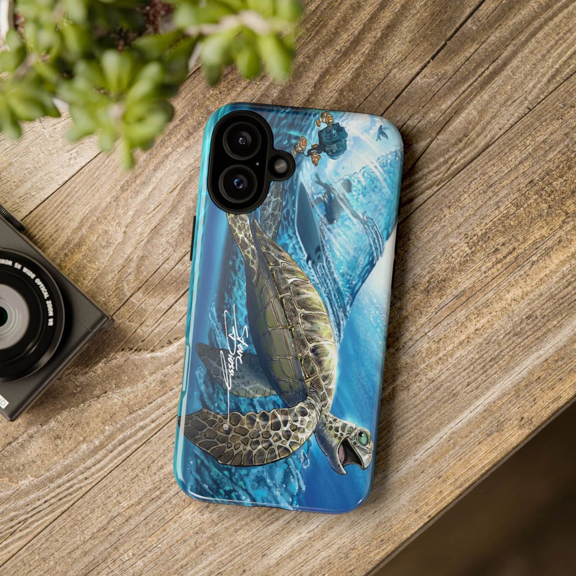 "Turtley Tubular" Tough Phone Cases