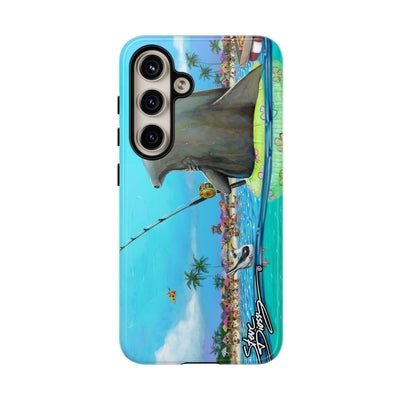 "Shark Fishing" Tough Phone Cases