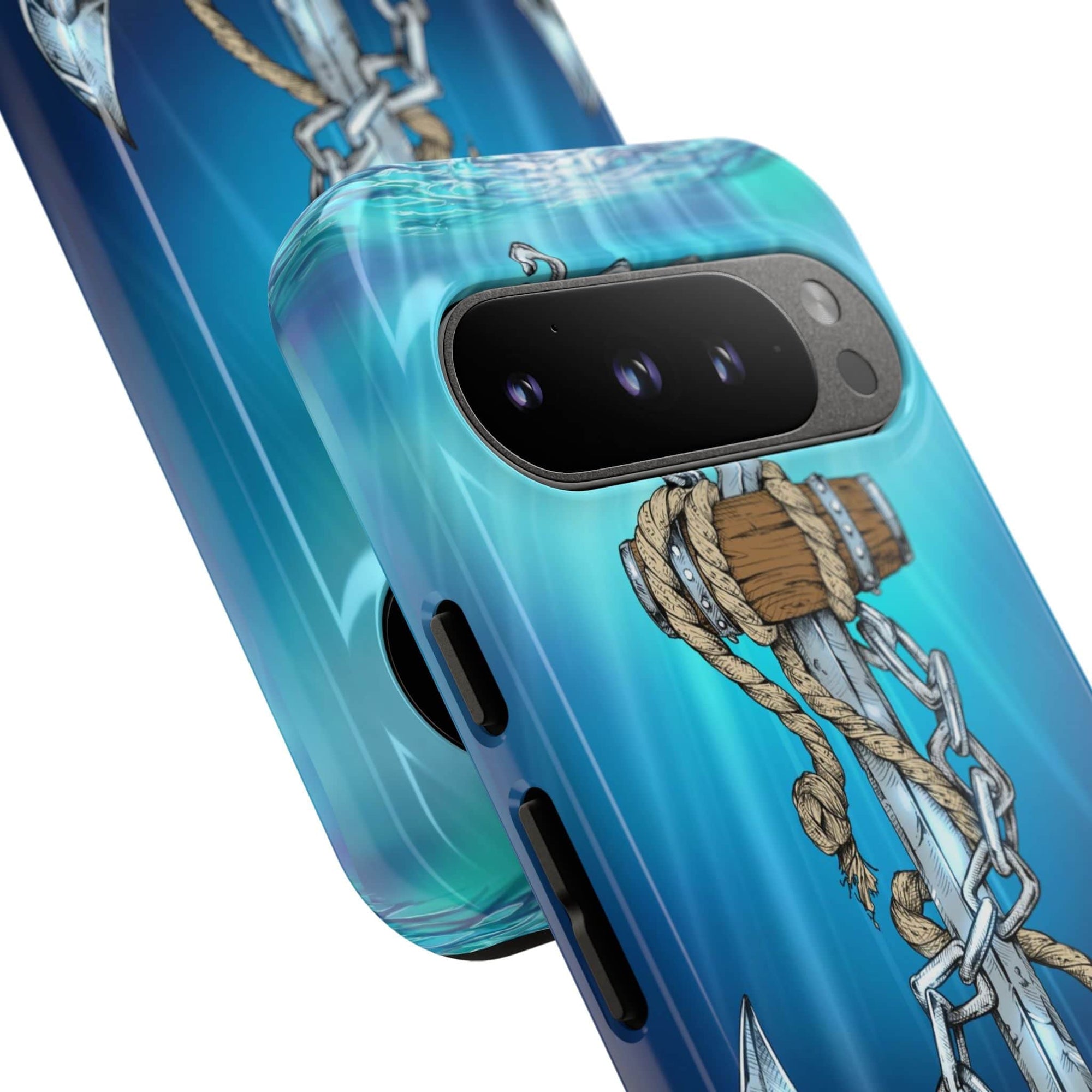 "Anchors Aweigh" Tough Phone Cases