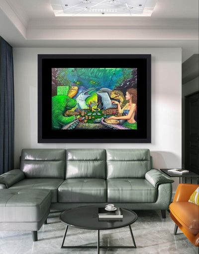 Wyland Collaboration: "Luck Be A Lady" Artist's Proof Series