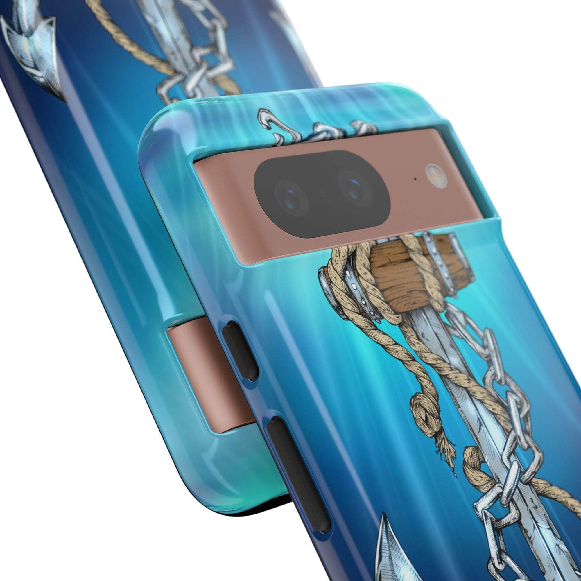 "Anchors Aweigh" Tough Phone Cases