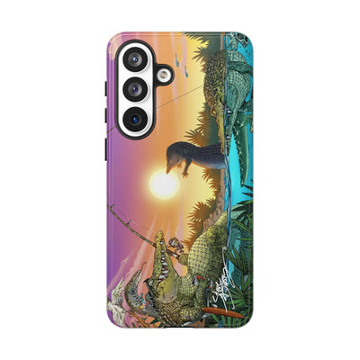 "Gator Fishing" Tough Phone Cases
