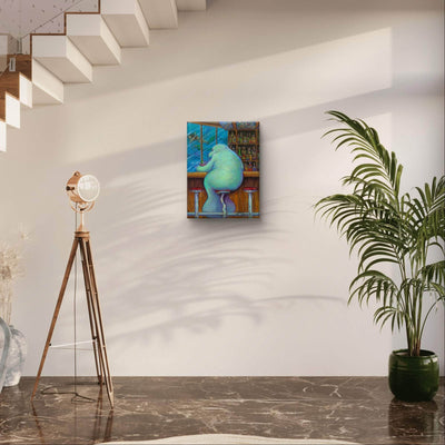 "Lonely Manatee" Limited Edition Canvas