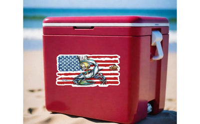 Crabeer USA - Large Die-Cut Sticker