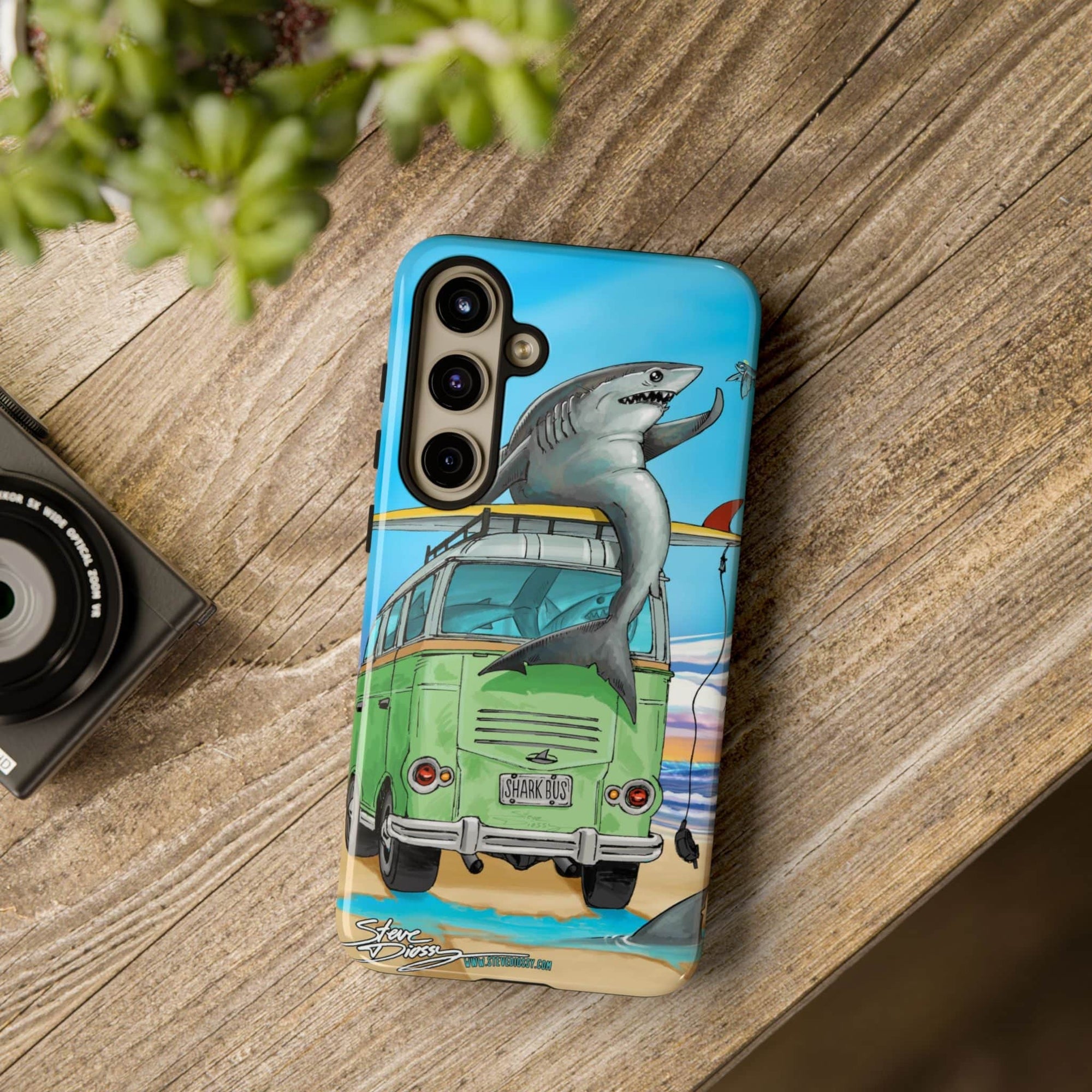 "Shark Bus" Tough Phone Cases