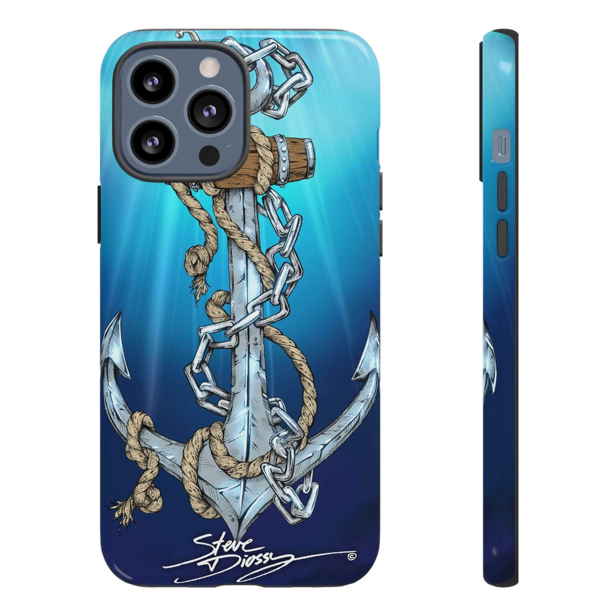 "Anchors Aweigh" Tough Phone Cases