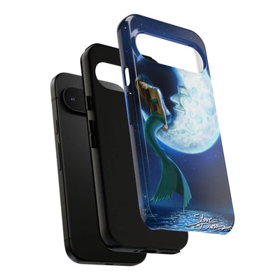 "Mermaid in the Moon" Tough Phone Cases