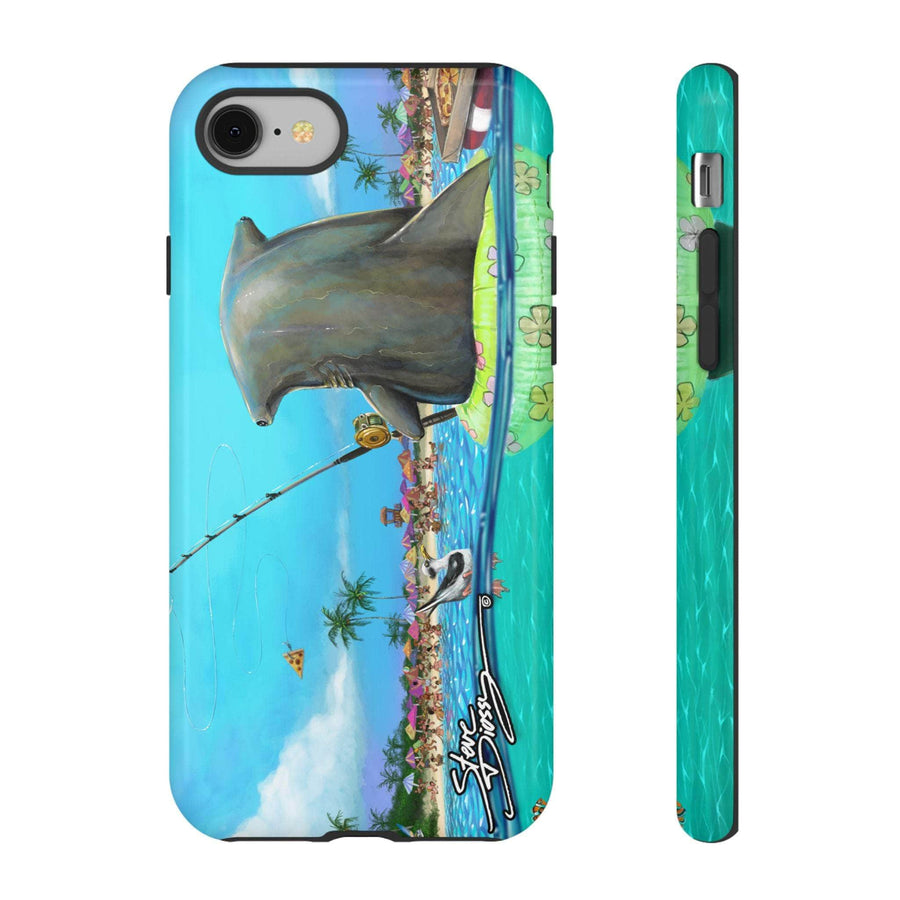 "Shark Fishing" Tough Phone Cases