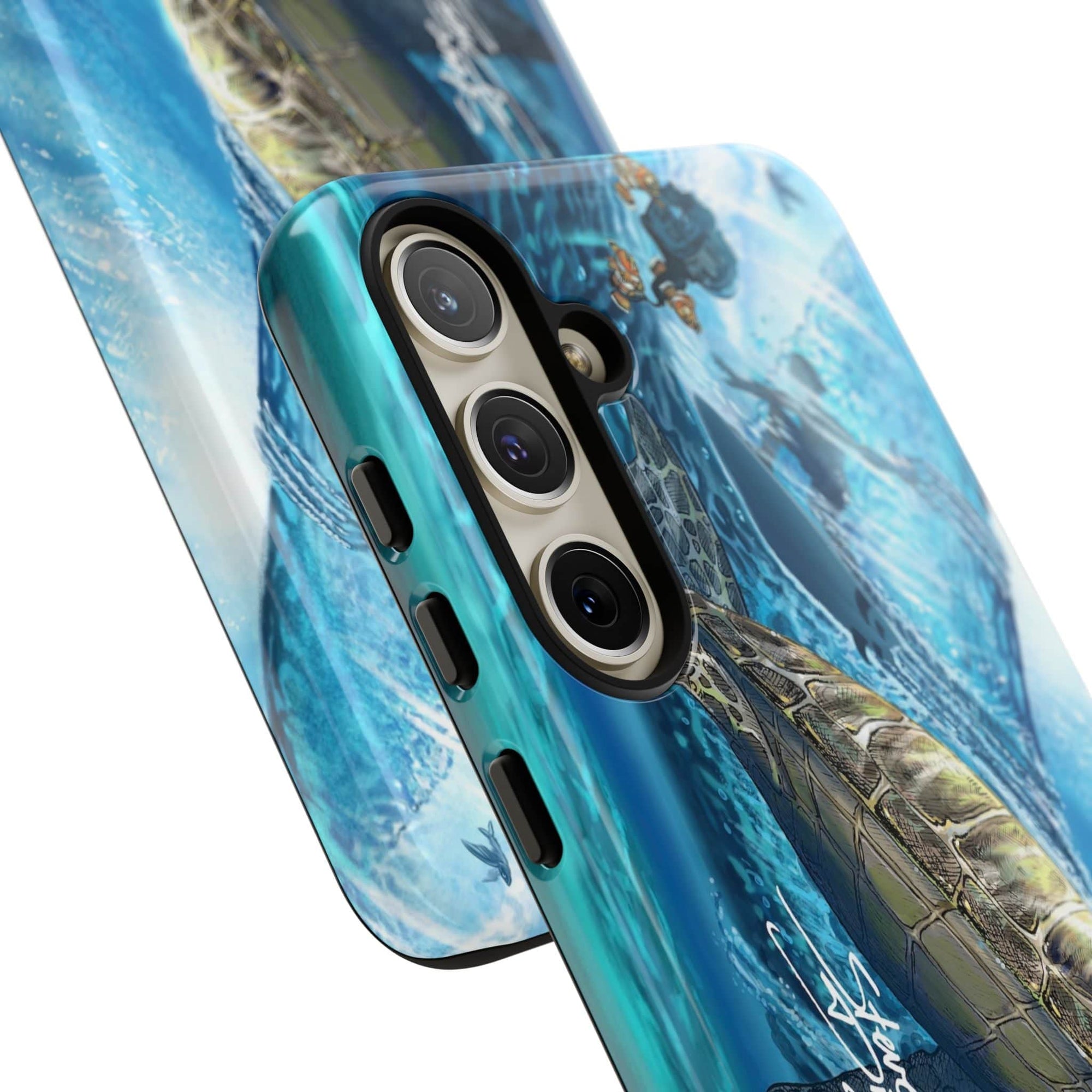 "Turtley Tubular" Tough Phone Cases