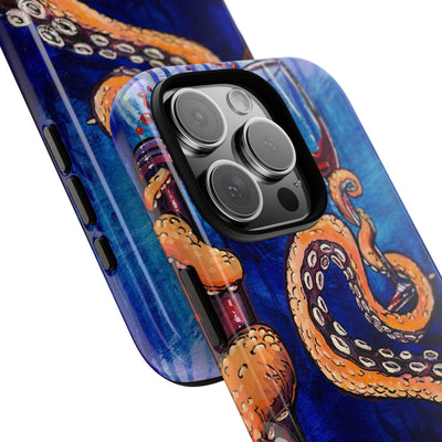 "Octopus the Connoisseur" Tough Phone Cases