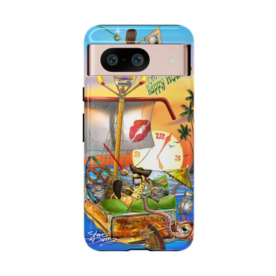 "Chasing Happy Hours" Tough Phone Cases