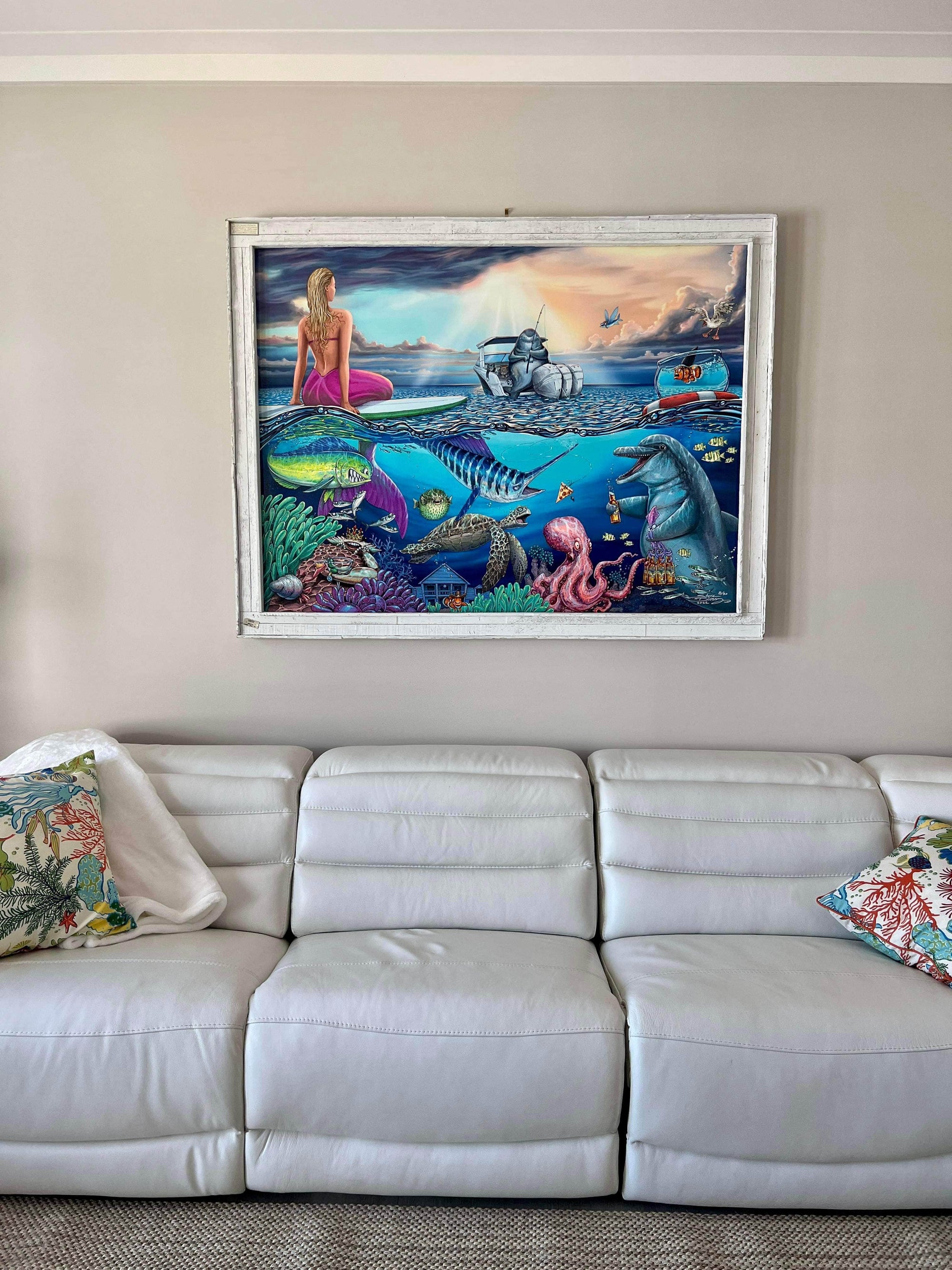 "Overboard" Limited Edition Canvas