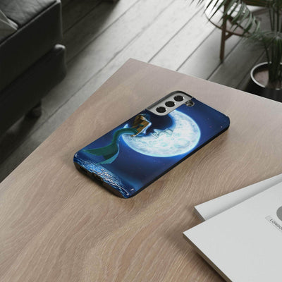 "Mermaid in the Moon" Tough Phone Cases