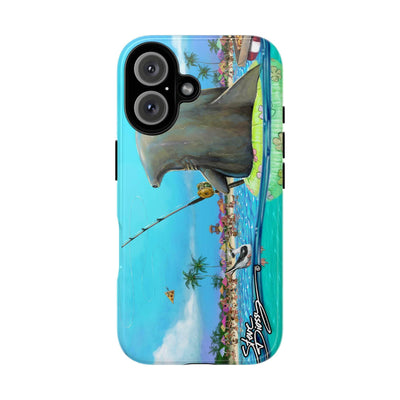 "Shark Fishing" Tough Phone Cases
