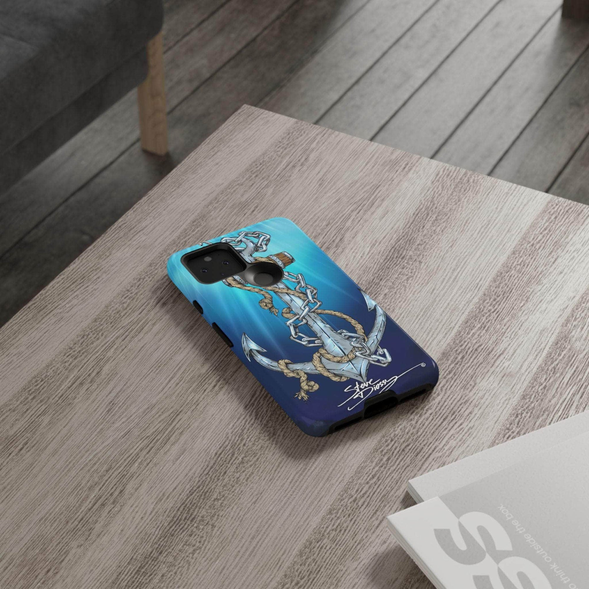 "Anchors Aweigh" Tough Phone Cases