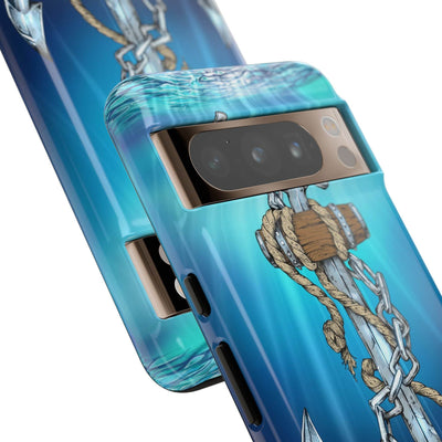 "Anchors Aweigh" Tough Phone Cases