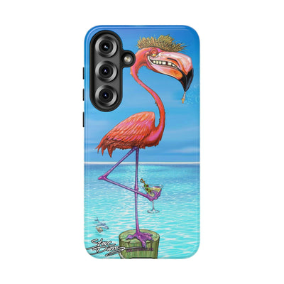 "Dirty Flamingo" Tough Phone Cases