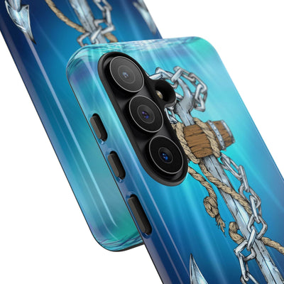 "Anchors Aweigh" Tough Phone Cases