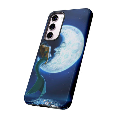 "Mermaid in the Moon" Tough Phone Cases