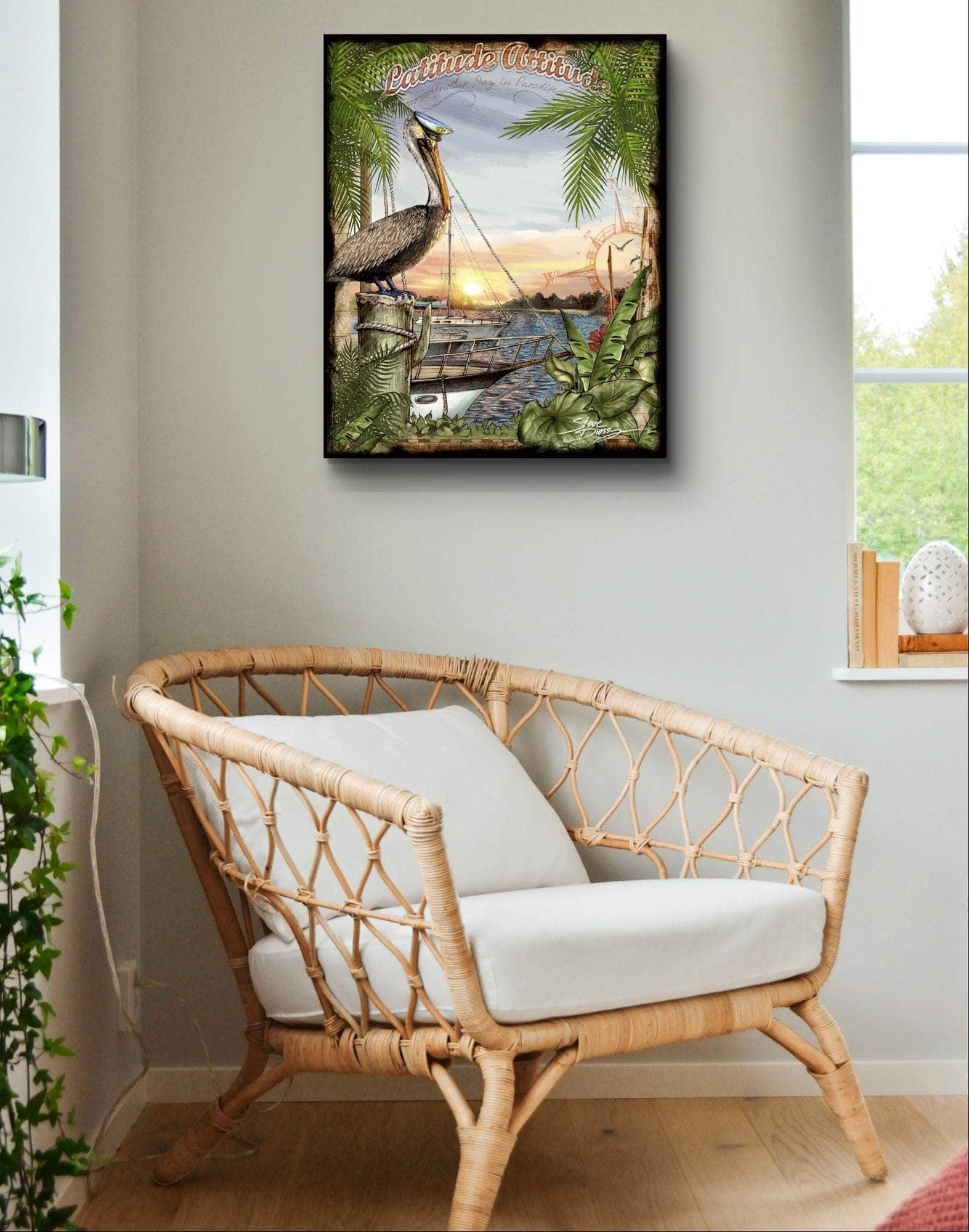 "Latitude Attitude" Limited Edition Canvas