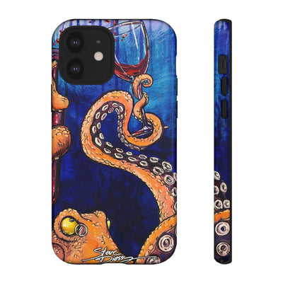 "Octopus the Connoisseur" Tough Phone Cases