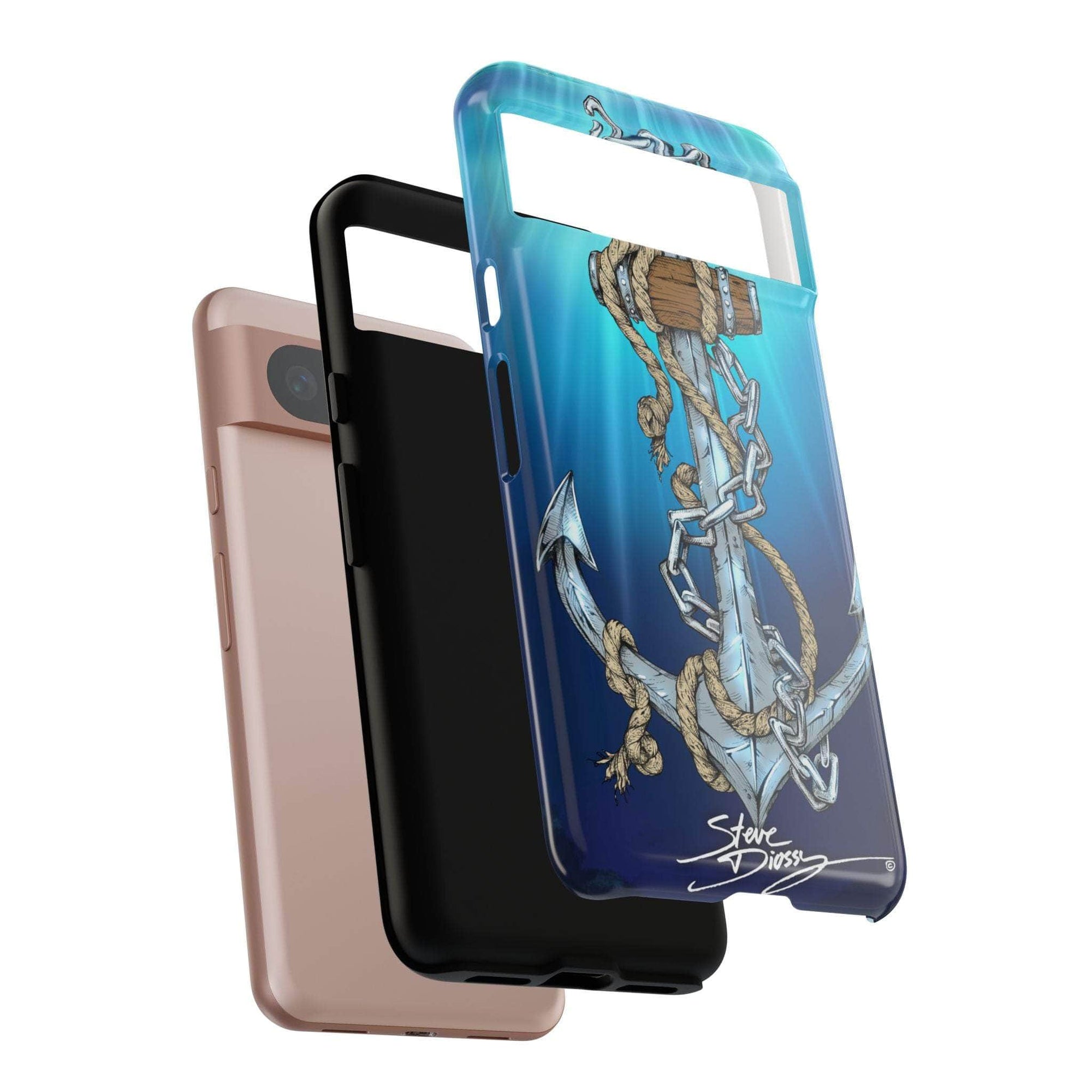 "Anchors Aweigh" Tough Phone Cases