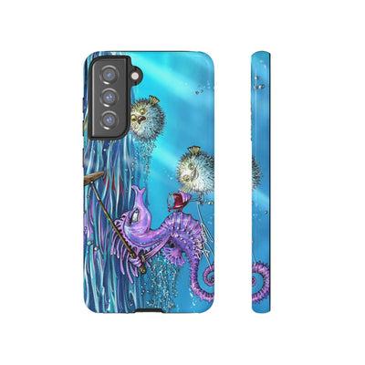 "Seahorse Blowout" Tough Phone Cases
