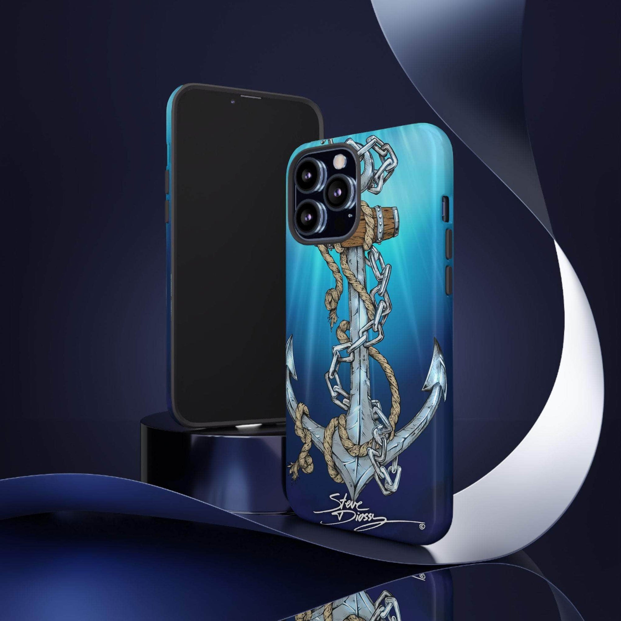 "Anchors Aweigh" Tough Phone Cases