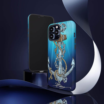 "Anchors Aweigh" Tough Phone Cases