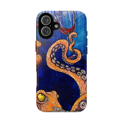 "Octopus the Connoisseur" Tough Phone Cases