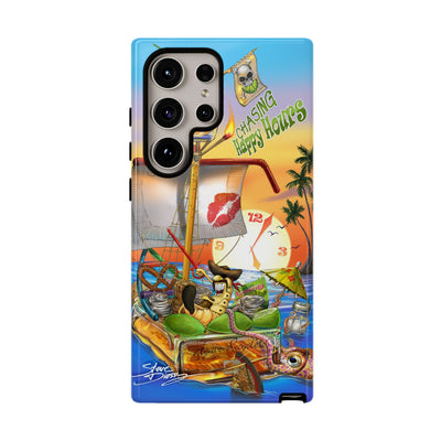 "Chasing Happy Hours" Tough Phone Cases