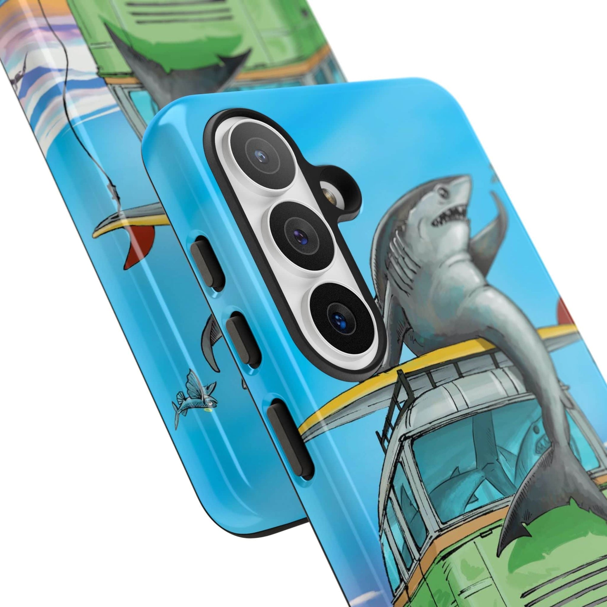 "Shark Bus" Tough Phone Cases