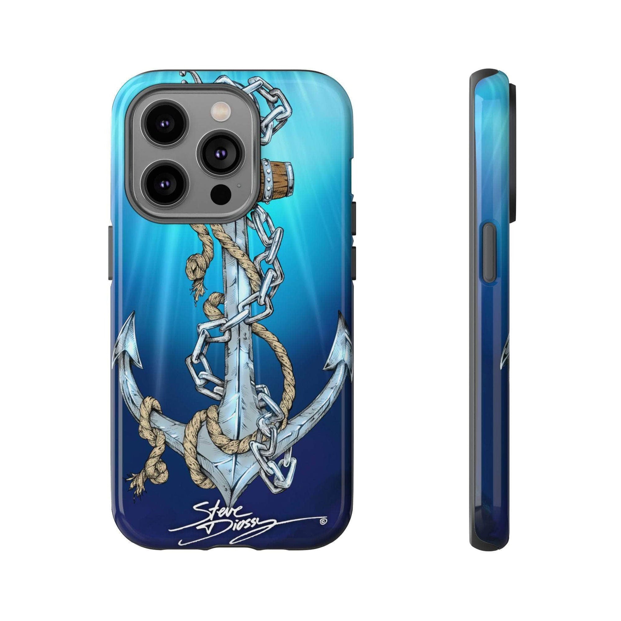"Anchors Aweigh" Tough Phone Cases