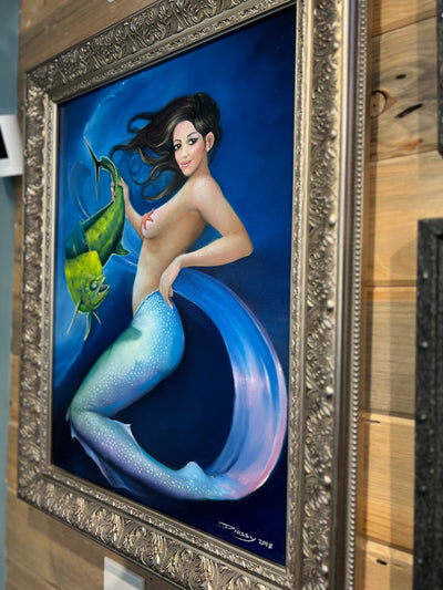 "Fresh Catch" Original Oil on Canvas