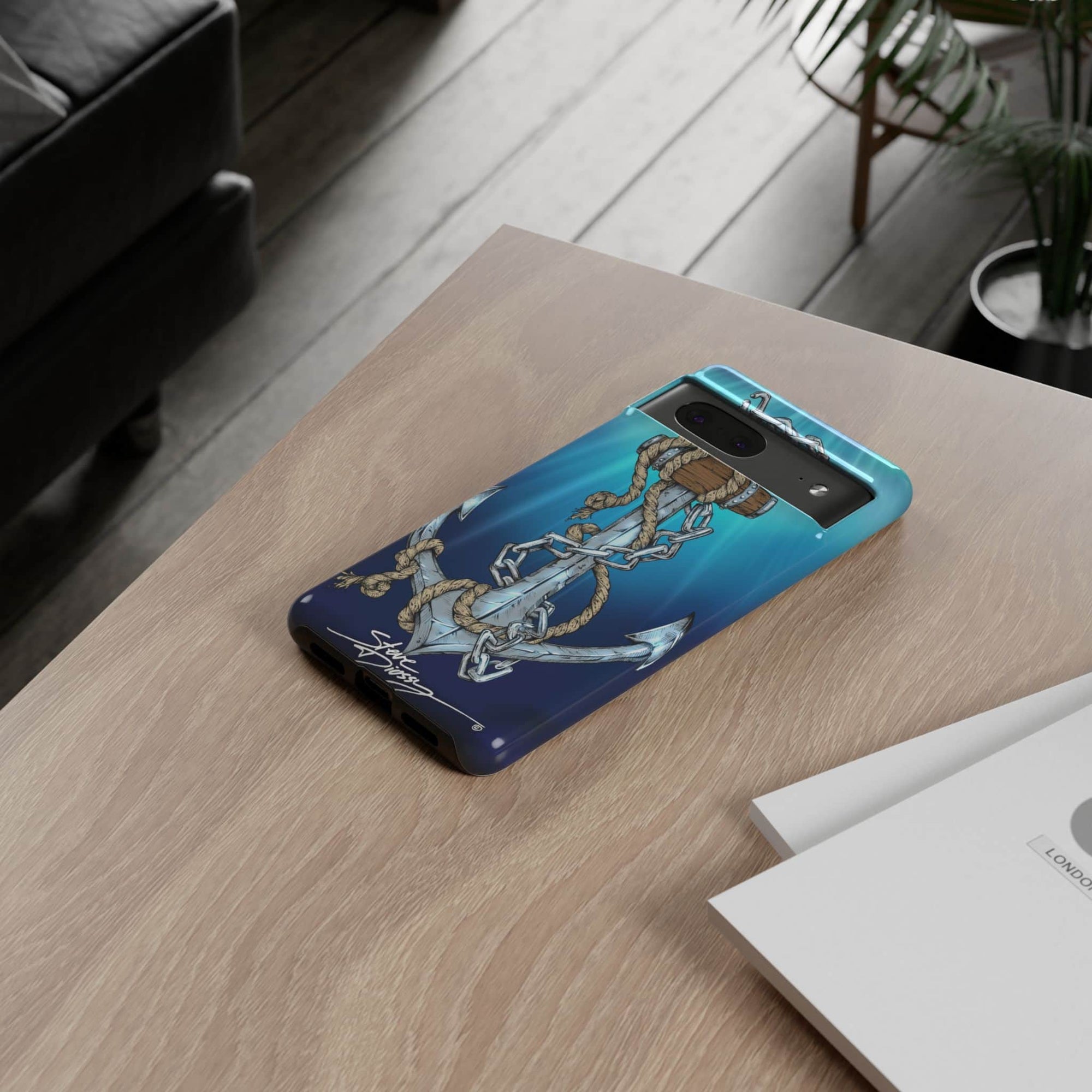 "Anchors Aweigh" Tough Phone Cases