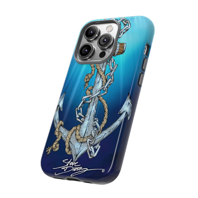 "Anchors Aweigh" Tough Phone Cases