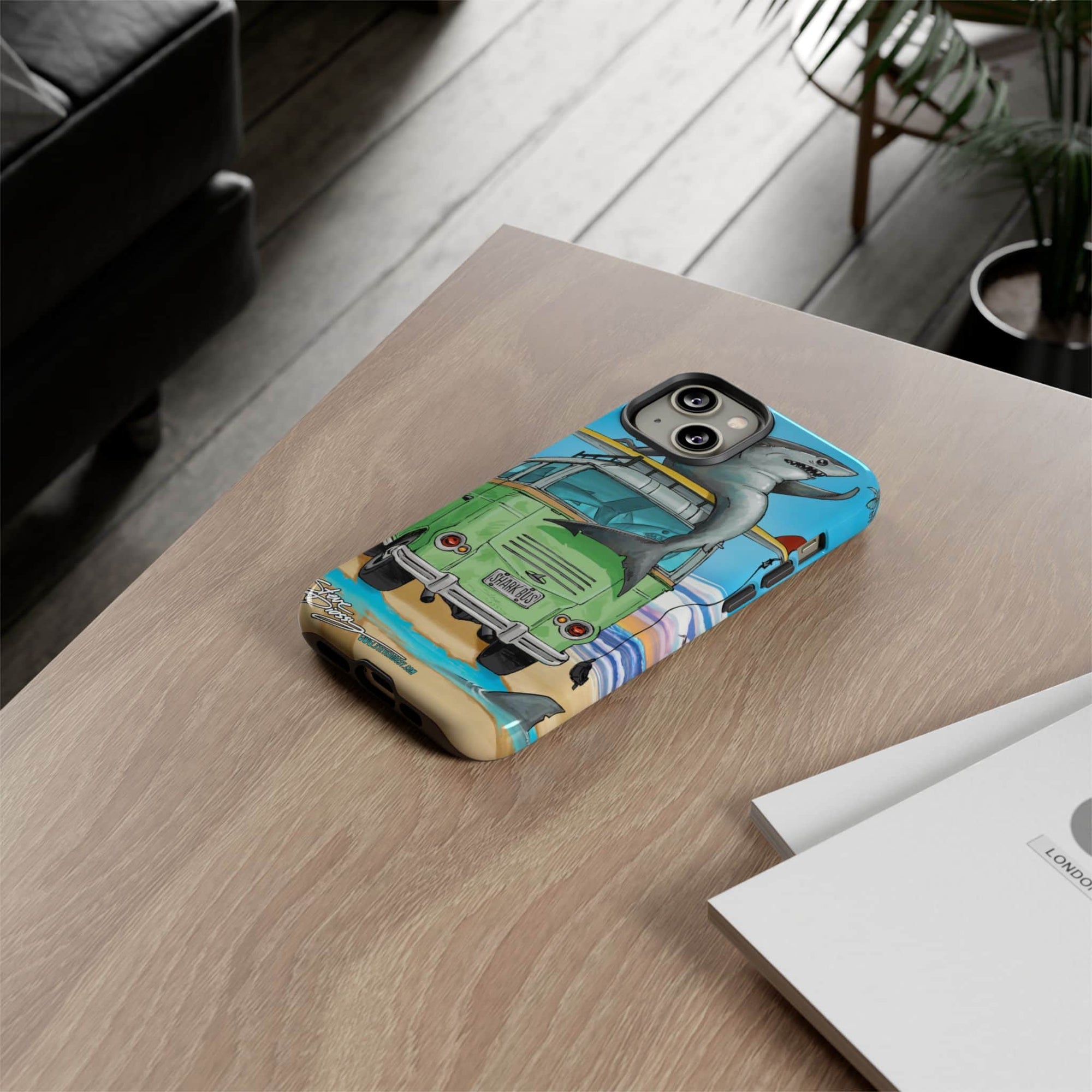 "Shark Bus" Tough Phone Cases