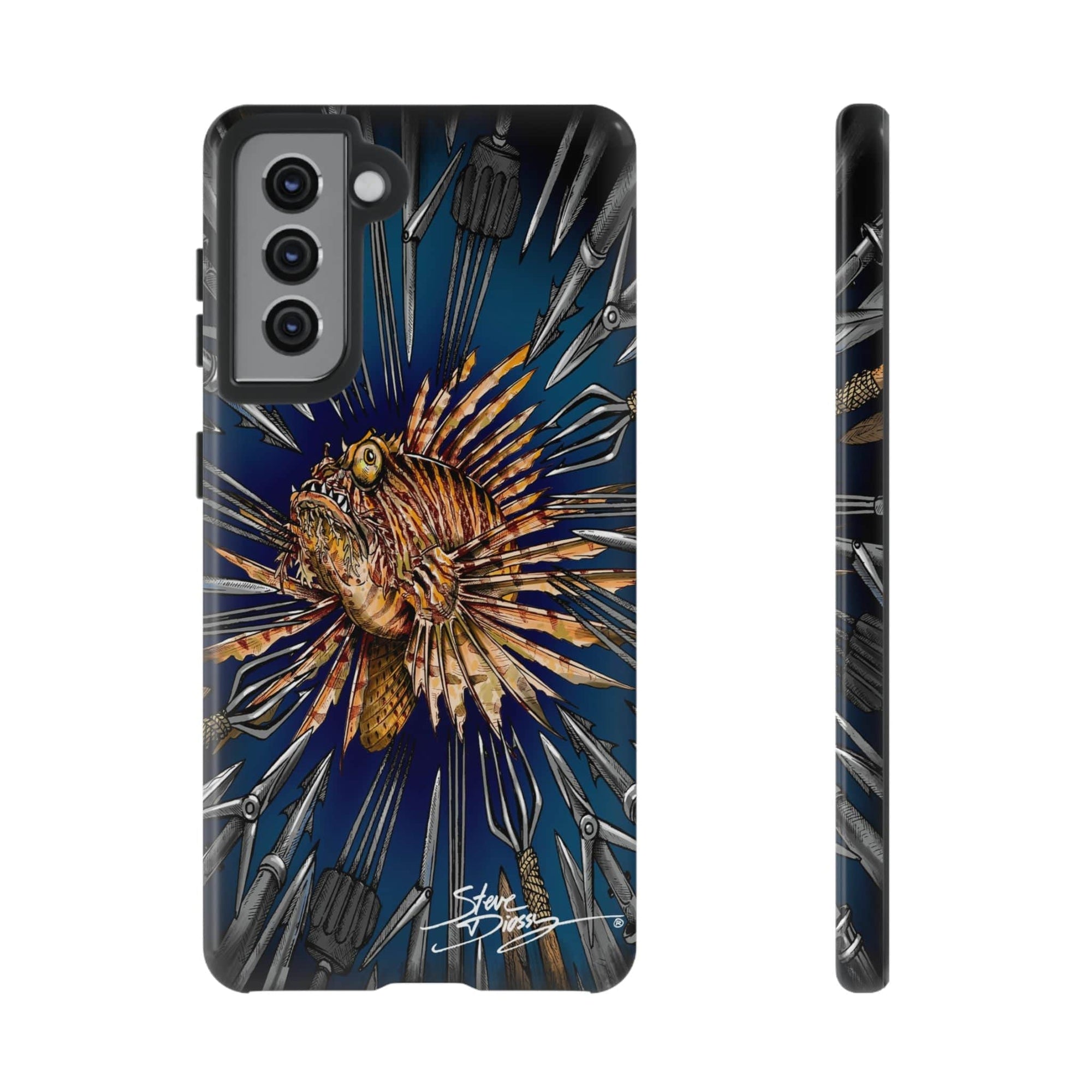 "Lionfish Wanted" Tough Phone Cases