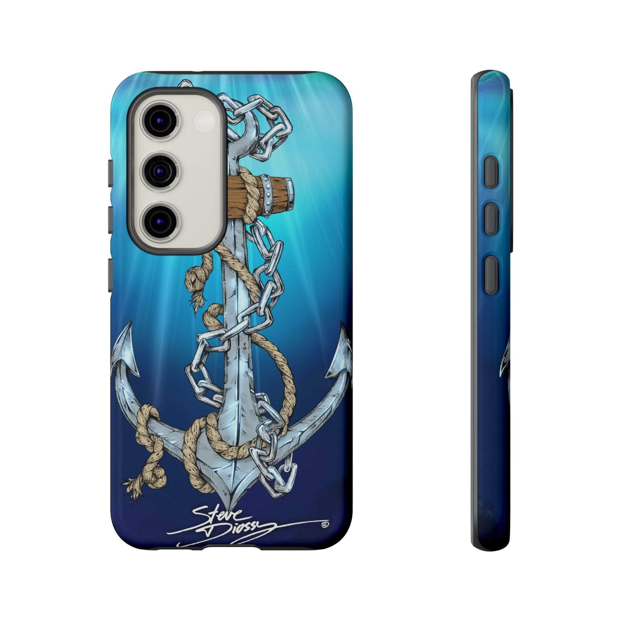 "Anchors Aweigh" Tough Phone Cases