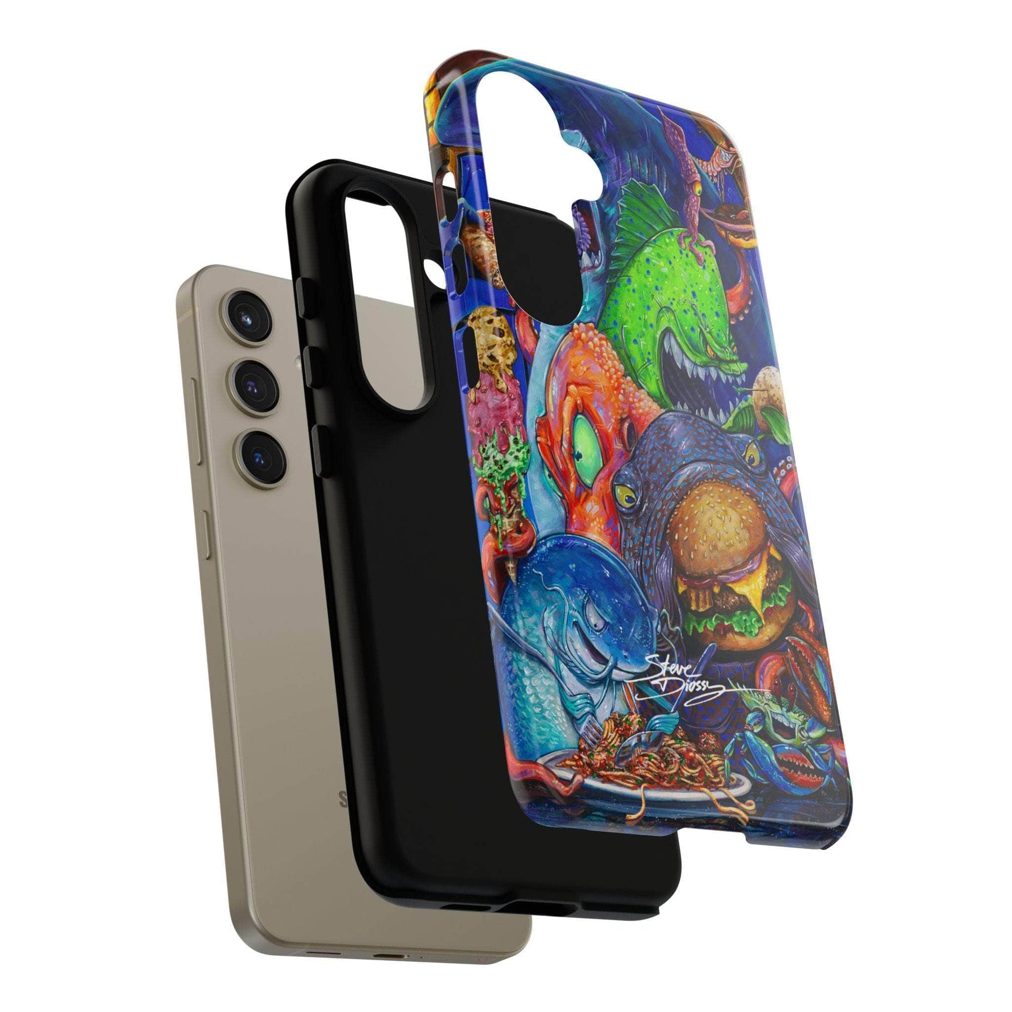 "Seafood See Food" Tough Phone Cases
