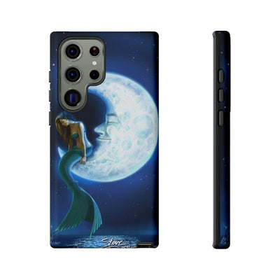 "Mermaid in the Moon" Tough Phone Cases