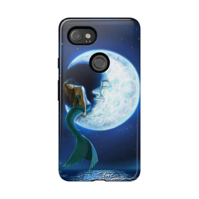 "Mermaid in the Moon" Tough Phone Cases