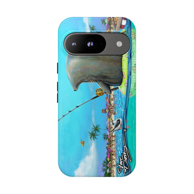 "Shark Fishing" Tough Phone Cases