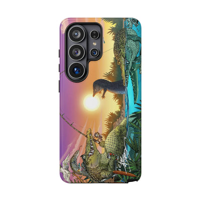 "Gator Fishing" Tough Phone Cases