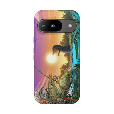 "Gator Fishing" Tough Phone Cases