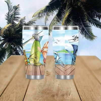 "Raw Bar" Stainless Steel Tumbler