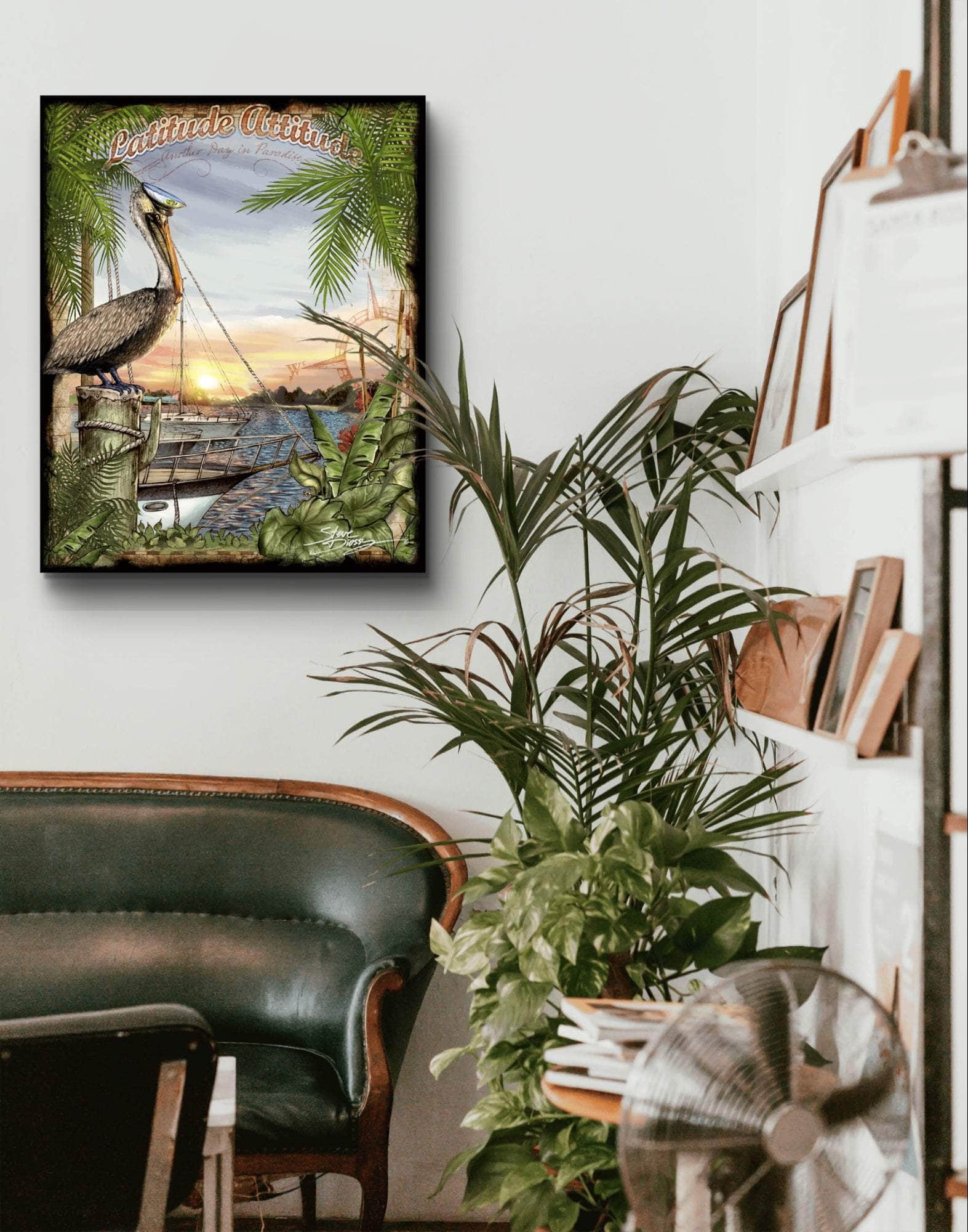 "Latitude Attitude" Limited Edition Canvas