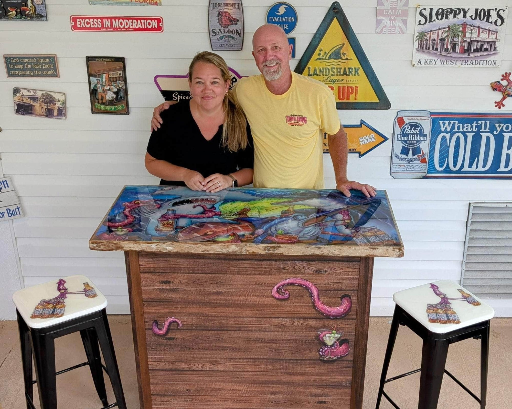 "Cheers Too" Bar Set